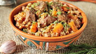 гречка с говядиной в мультиварке