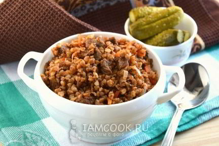 Гречка с говядиной