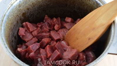 гречка с говядиной