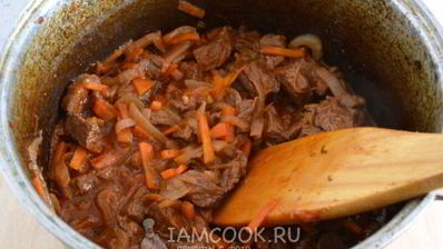 гречка с говядиной