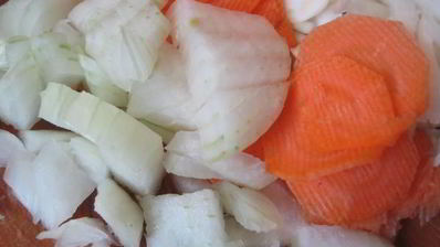 гречка с грибами и овощами