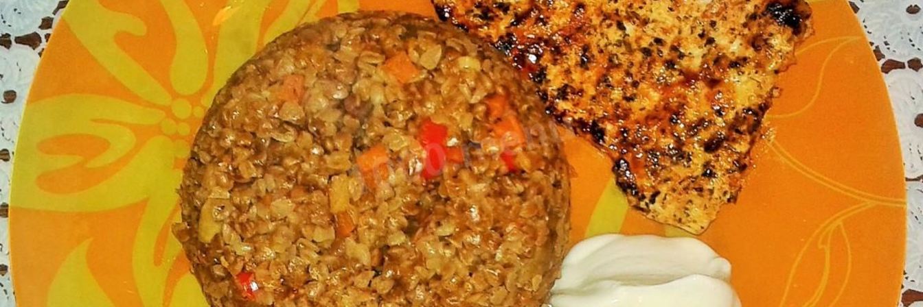 Гречка с грибами в микроволновке