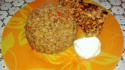 гречка с грибами в микроволновке