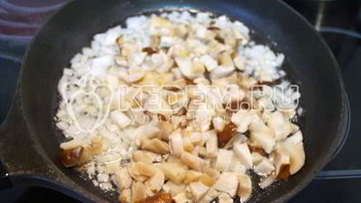 гречка с грибами