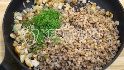 гречка с грибами