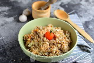 Гречка с индейкой в мультиварке