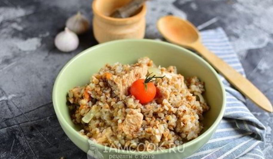 Рецепт гречки с индейкой в мультиварке