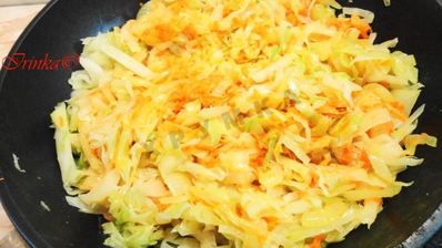 гречка с капустой и овощами