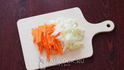 гречка с колбасой