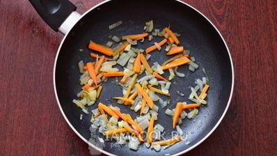 гречка с колбасой