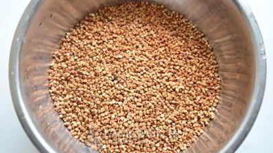 гречка с копчеными ребрышками