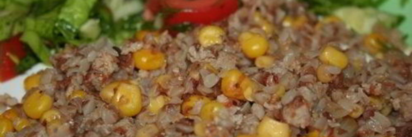 Гречка с кукурузой