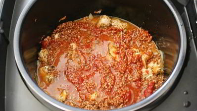 гречка с куриным филе в мультиварке