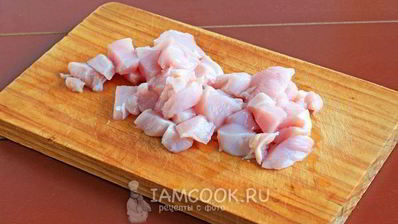 гречка с куриным филе