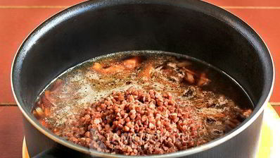 гречка с куриным филе