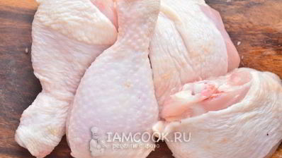 гречка с курицей и грибами