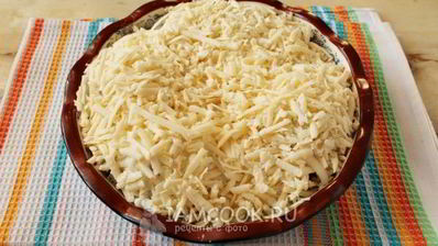 гречка с курицей в духовке с сыром