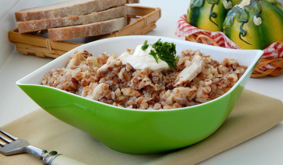 Рецепт гречки с курицей в рукаве