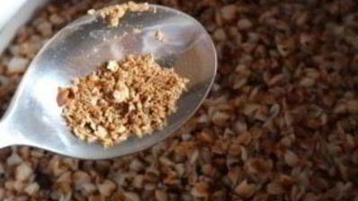 гречка с лисичками и луком