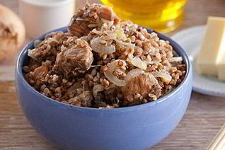 Гречка с лососем в мультиварке