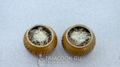 гречка с мясом в горшочке