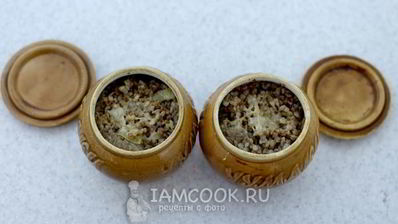 гречка с мясом в горшочке