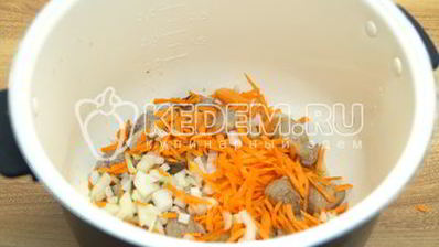 гречка с мясом в мультиварке