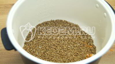 гречка с мясом в мультиварке