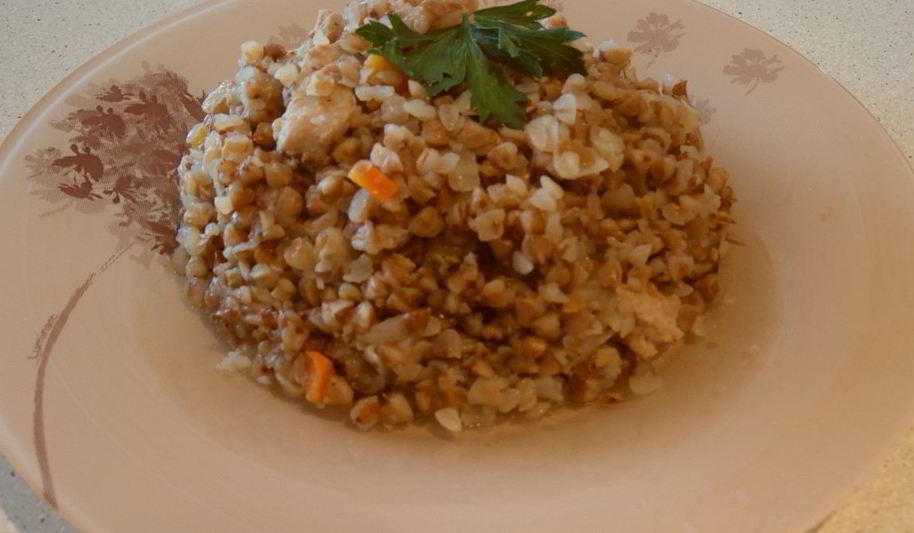 Рецепт гречки с мясом
