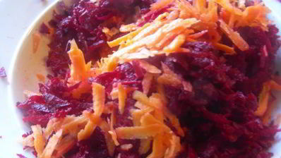 гречка с овощами и фетой