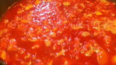 гречка с овощами и фетой