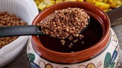 гречка с овощами и сыром в горшочке