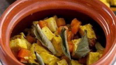 гречка с овощами и сыром в горшочке