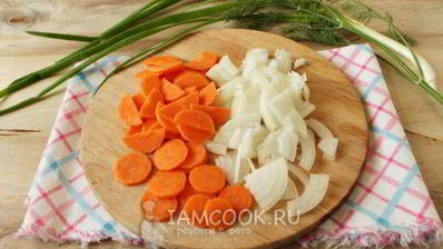 гречка с овощами на сковороде