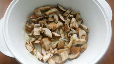 гречка с шампиньонами в микроволновке