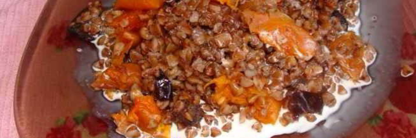 Гречка с сухофруктами