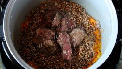 гречка с тушенкой в мультиварке
