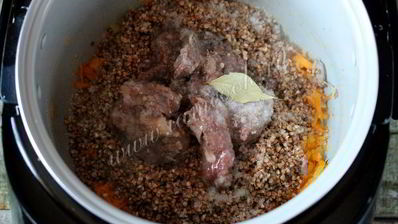 гречка с тушенкой в мультиварке