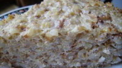 гречка с творогом