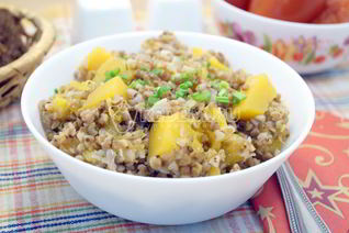 Гречка с тыквой