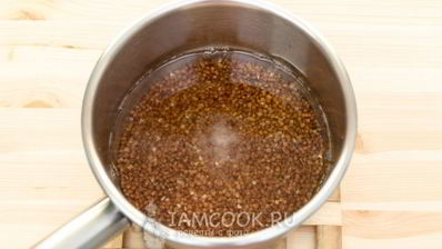 гречка с жареными овощами