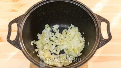 гречка с жареными овощами