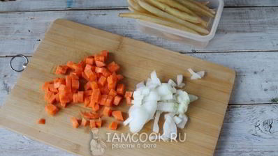 гречка со стручковой фасолью