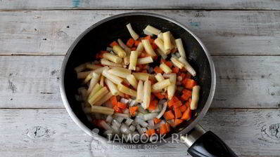 гречка со стручковой фасолью