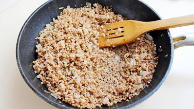 гречка со свеклой