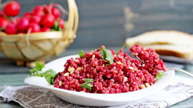 гречка со свеклой