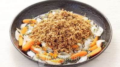 гречка со свининой в духовке