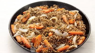 гречка со свининой в духовке