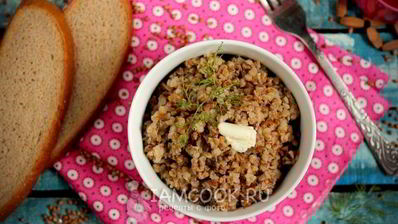 гречка со свиным фаршем