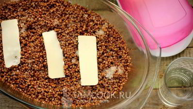 гречка со свиным мясом в духовке